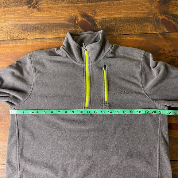 Eddie Bauer First Ascent Quarter Zip Fleece Pullover Jacket Men's Size Medium - Picture 7 of 7